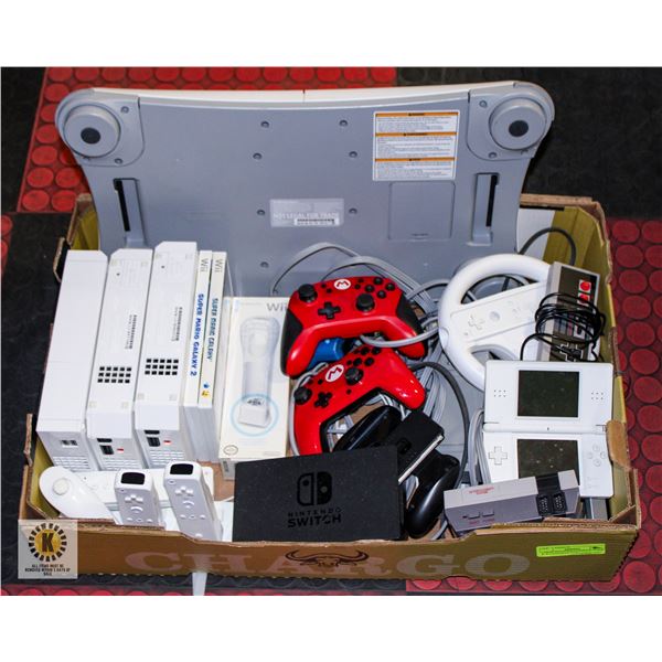NINTENDO CONSOLE, GAME, & ACCESSORIES LOT