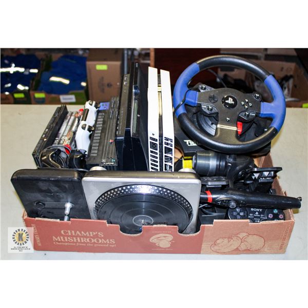 PS2, PS3, PS4 CONSOLES, GAMES, ACCESSORIES