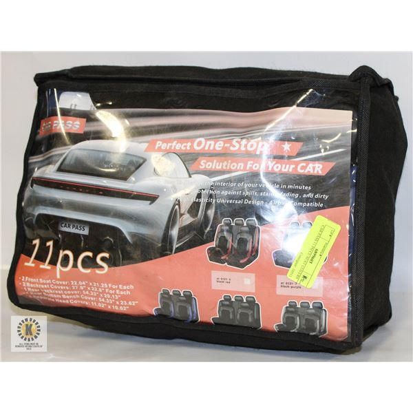 CAR PASS 11 PIECE SEAT COVERS