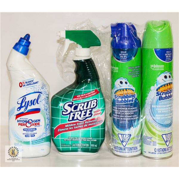 WASHROOM CLEANING KIT (FULL OR NEW)