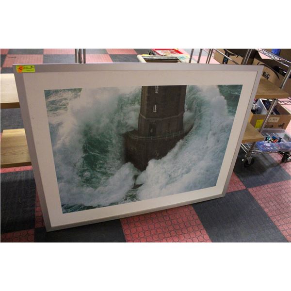 WALL HANGING LIGHTHOUSE 35.5" X 46.75"