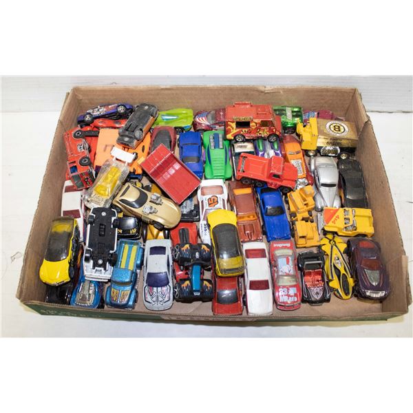 FLAT OF ASSORTED HOTWHEELS