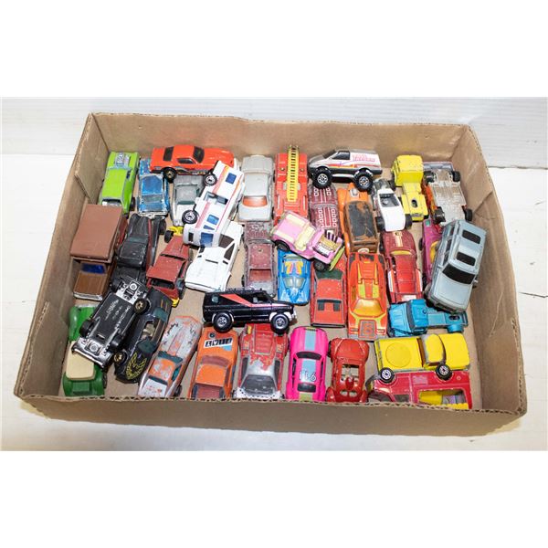 FLAT OF ASSORTED HOTWHEELS