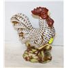 Image 1 : CERAMIC HAND PAINTED ROOSTER