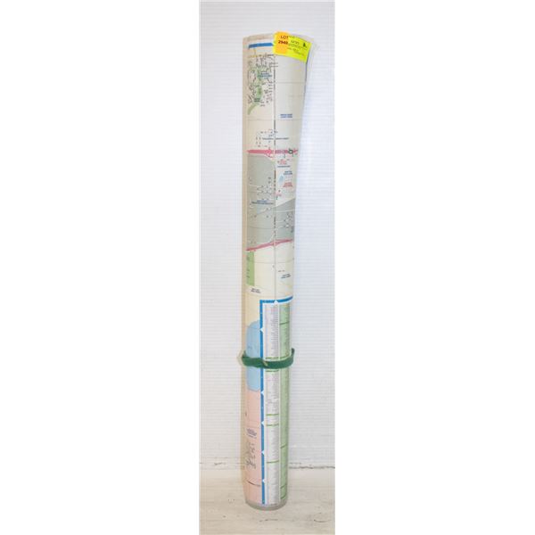 MAP OF EDMONTON AND SURROUNDING AREAS