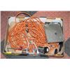 Image 1 : FLAT OF SHOP SUPPLIES INCLUDES EXTENSION CORDS