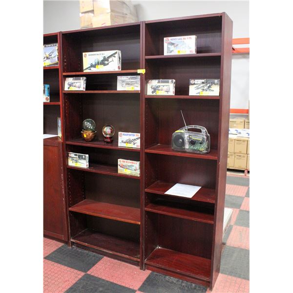 2 PART MULTI SHELF CABINET H-79.5" W-12" L-55.5"
