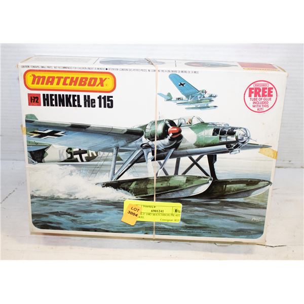 UNBUILT 1983 MATCHBOX PK-401 HEINKEL