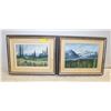 Image 1 : ESTATE ORIGINAL OIL PAINTINGS FRAMED 14" X 17"