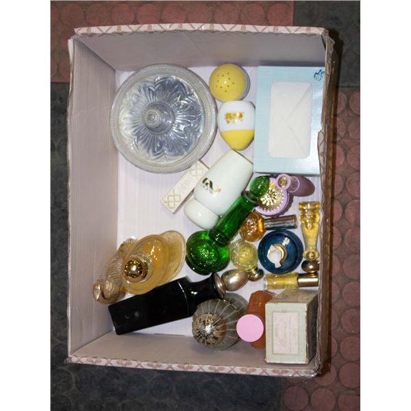 QTY OF VINTAGE AVON COLLECTABLE COSMETIC