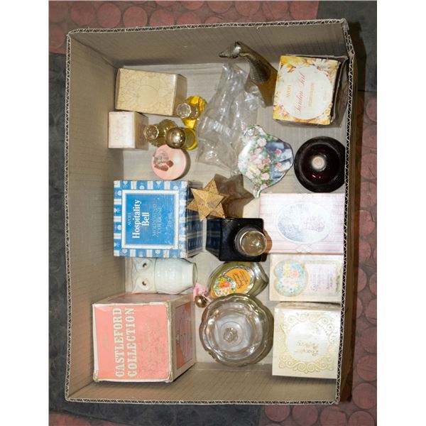 QTY OF VINTAGE AVON COLLECTABLE COSMETIC