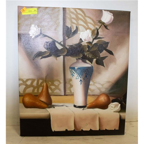 CANVAS PAINTING WALL HANGING 20.5" X 23.75"