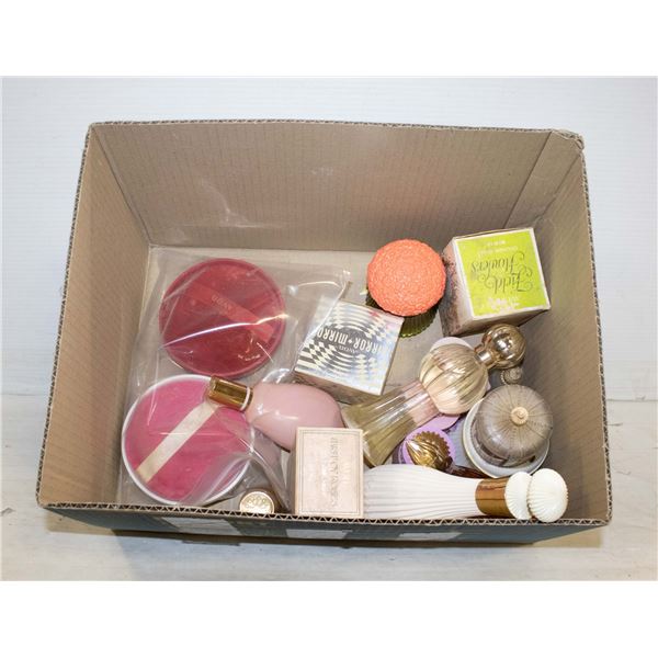QTY OF VINTAGE AVON COLLECTABLE COSMETIC