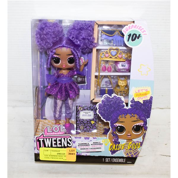LOL SURPRISE DOLL SET CASSIE COOL TWEENS NEW