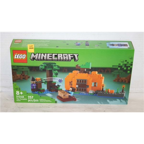 LEGO THE PUMPKIN FARM 21248 MINECRAFT BUILDING TOY