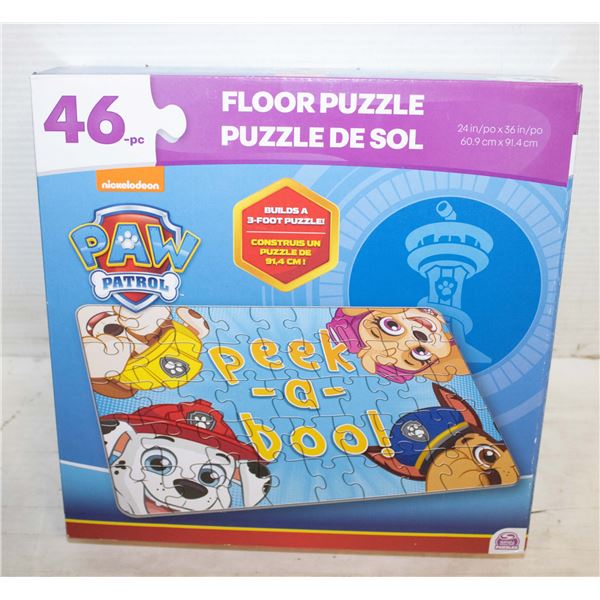 SPINMASTER 46 PIECE FLOOR PUZZLE. PAW PATROL