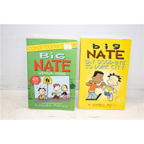 2 BIG NATE COMICS: 212 PGS EACH