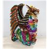Image 1 : WOODEN BEDAZZLED DRAGON