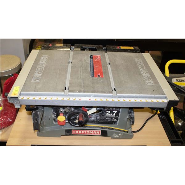 10" CRAFTSMAN TABLE SAW