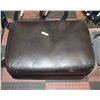 Image 1 : LEATHER OTTOMAN