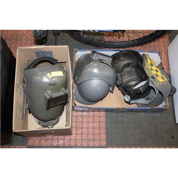 PKG OF WELDING HELMETS