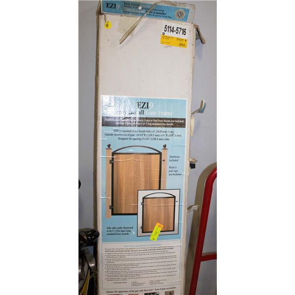 EZI9 EASY INSTALL GATE FRAME