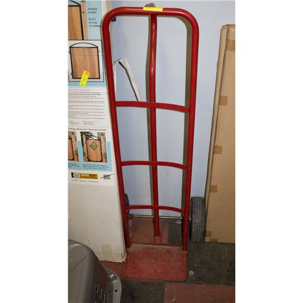 RED STEEL FRAME 2-WHEEL ALL PURPOSE DOLLY,