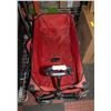 Image 1 : OZARK TRAIL FOLD-UP RED CANVAS GARDEN WAGON -