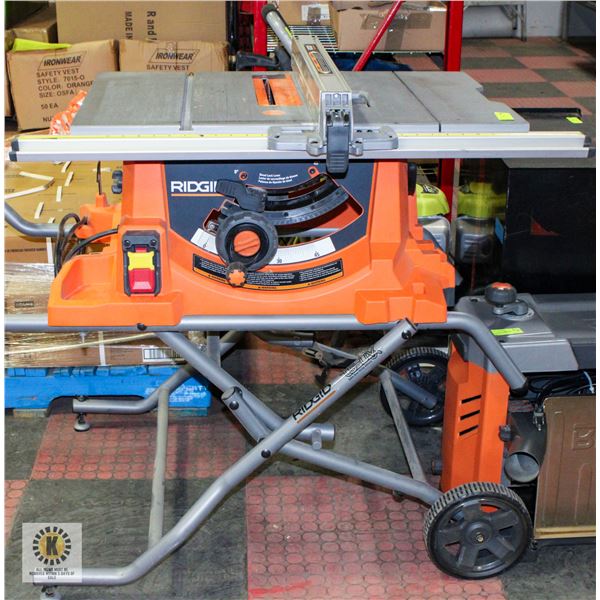 RIDGID MODEL R4513 - 10 INCH 15 AMP
