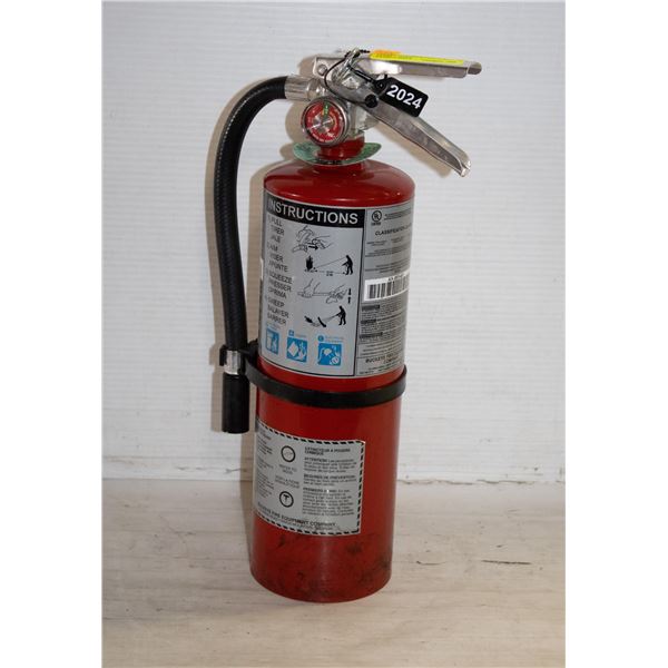 FULLY CHARGED & CERTIFIED FIRE EXTINGUISHER
