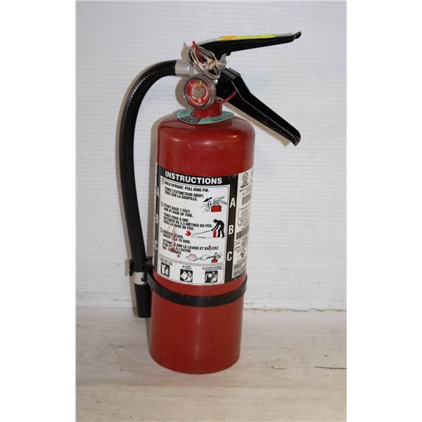 FULLY CHARGED & CERTIFIED FIRE EXTINGUISHER