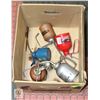 Image 1 : LOT OF VINTAGE OIL GREASING TINS