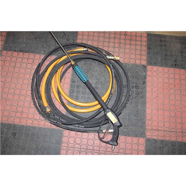 WATER HOSE SOLD WITH PRESSURE WASHER HANDLE