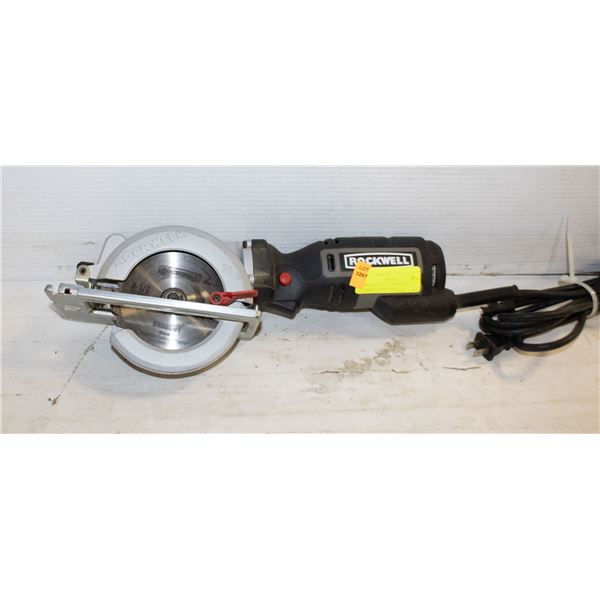ROCKWELL 4- 1/2" RK3441K COMPACT CIRCULAR SAW