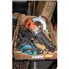Image 1 : FLAT OF CORDED POWERTOOLS; MAKITA JIGSAW/