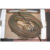 Image 1 : FLAT W/ OXY ACETYLENE HOSE & CUTTING TORCH