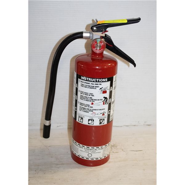 FULLY CHARGED & CERTIFIED FIRE EXTINGUISHER