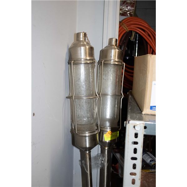 SET OF 2 TIKI TIKI TORCHES