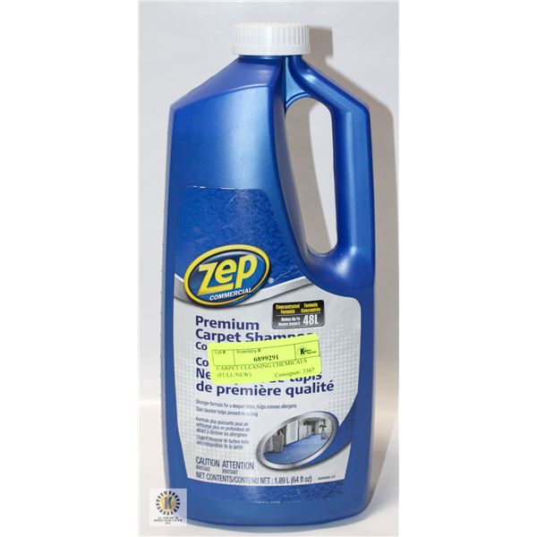 CARPET CLEANING CHEMICALS (FULL/NEW)