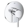 Image 1 : NEW CONCETTO PRESSURE BALANCE SHOWER VALVE TRIM