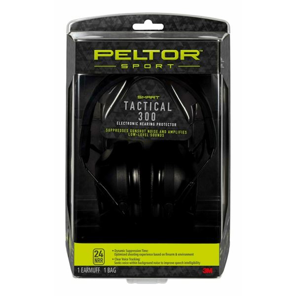 NEW WITH BOX PELTOR SPORT TACTICAL 300 HEARING PRO
