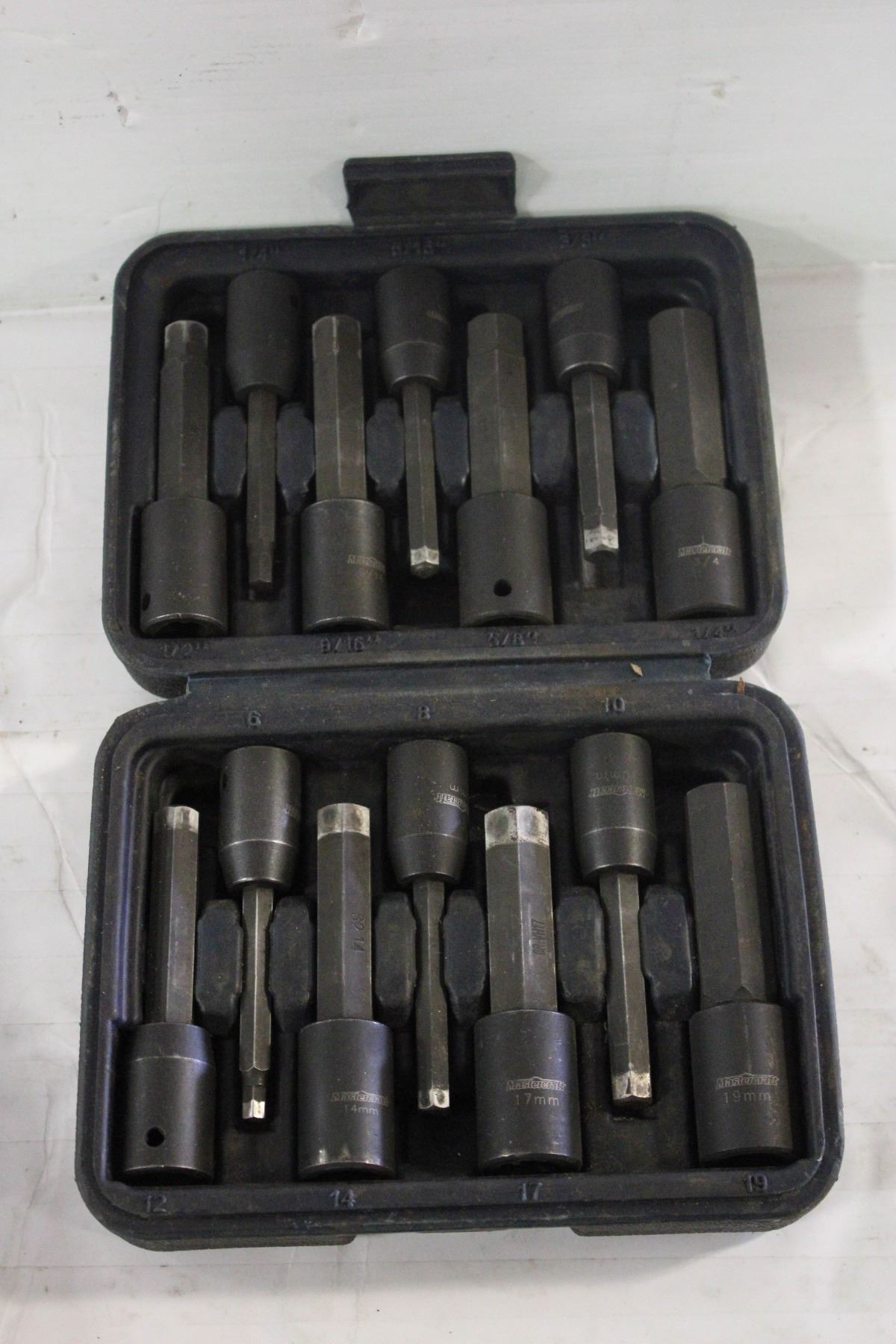 MASTERCRAFT 14PC 1/2" IMPACT HEX SOCKET/ BIT SET