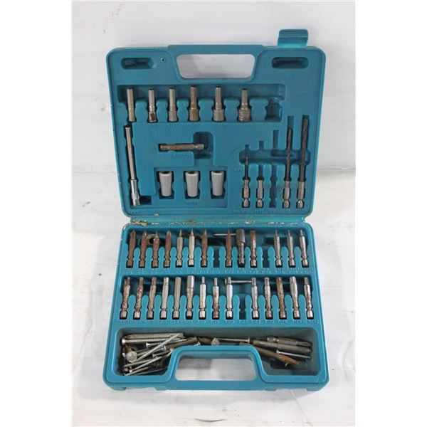 DRILL BIT KIT IN BLUE CASE