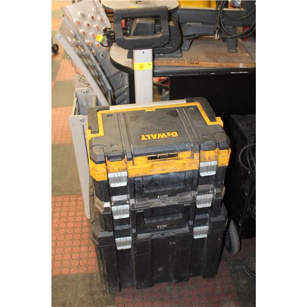 ESTATE - DEWALT TSTAK ROLLING TOOLBOX SYSTEM