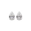 Image 1 : Lab Pear Shape Diamond Pair 4.00 Cts - E/VVS