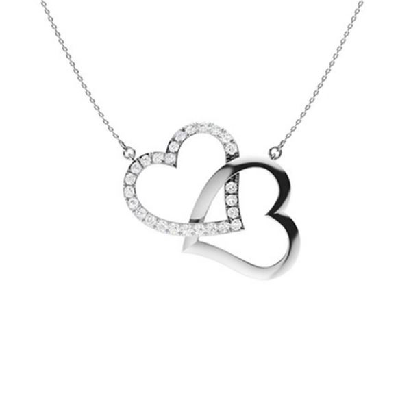 Gold & White Diamonds 2 Cts Necklace - E/VVS