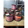 Image 2 : Qty 7 Spools 22-96-66-01 Red 12 AWG Stranded Copper THHN Wire (500' per spool)