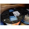 Image 3 : Qty 3 Spools 12 AWG Blue Stranded THHN Wire (500' per spool)