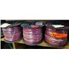 Image 1 : Qty 3 Spools 12 AWG Red Stranded THHN Wire (500' per spool)