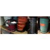 Image 1 : Qty 5 Partial Spools Wire: Red, Orange, Green, Gray & White